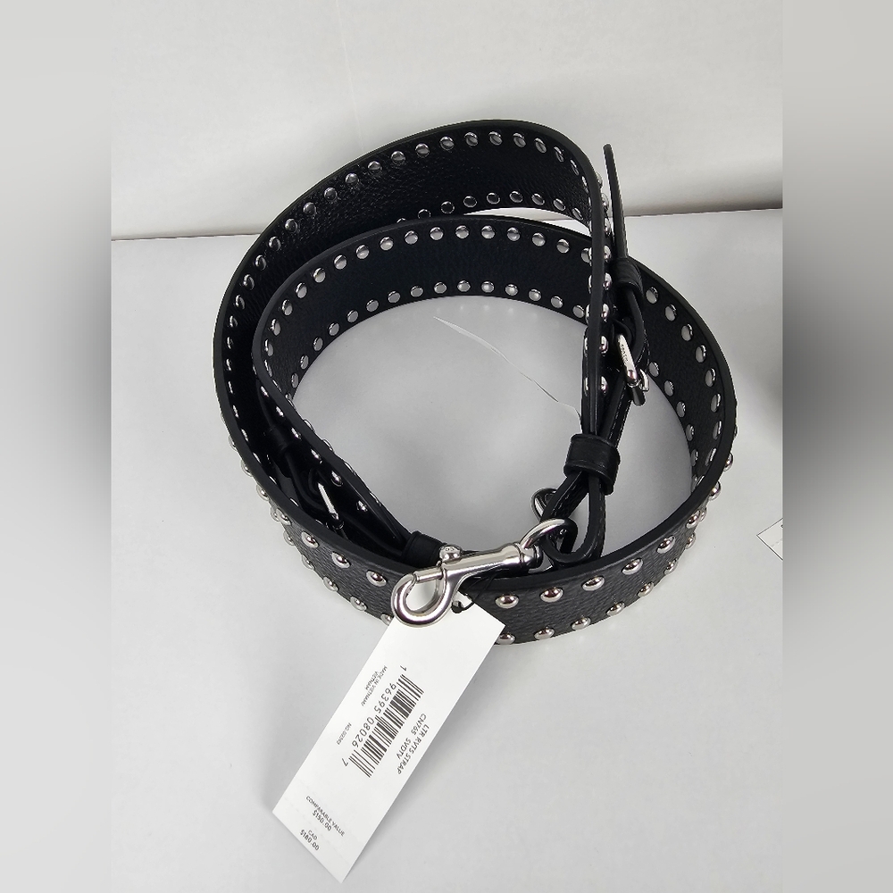 Coach Strap with Rivets NWT